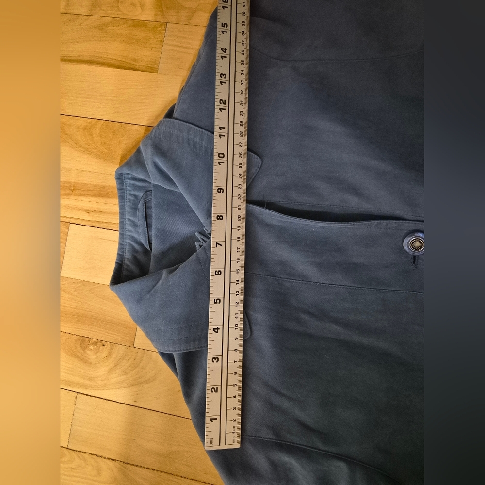 Elegant Blue Coat for Women - Picture 11 of 13